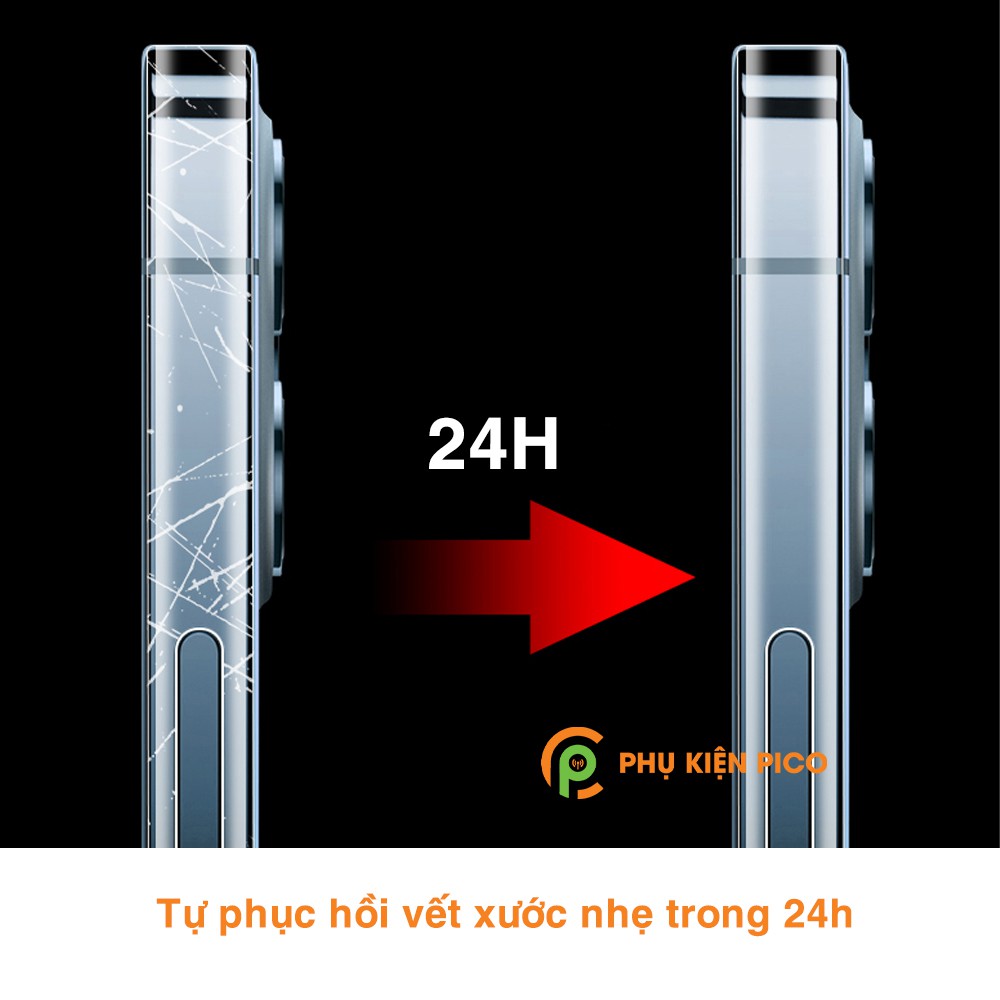 Dán viền Iphone 12 Pro PPF cao cấp tự phục hồi vết xước dẻo trong suốt