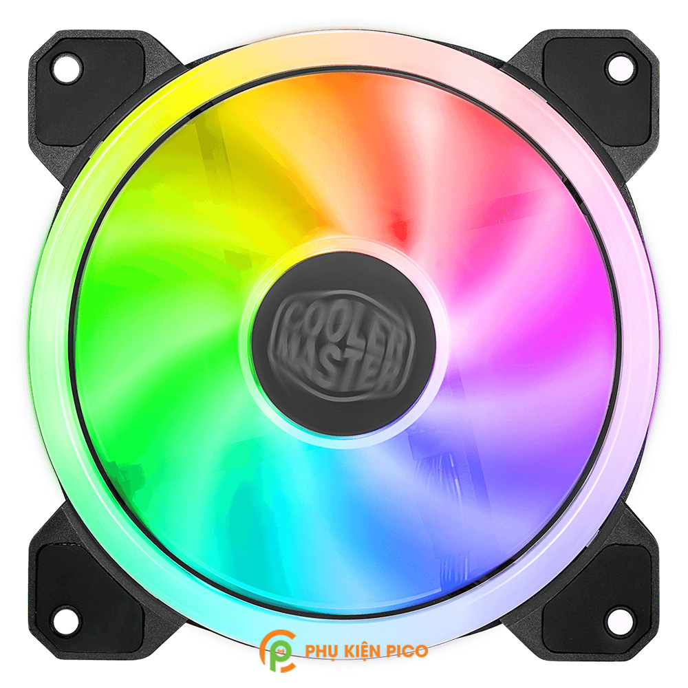 Quạt fan case Cooler Master S3 ARGB quạt tản nhiệt PC 12cm MasterFan MF120 S3 Fan Led A RGB máy tính