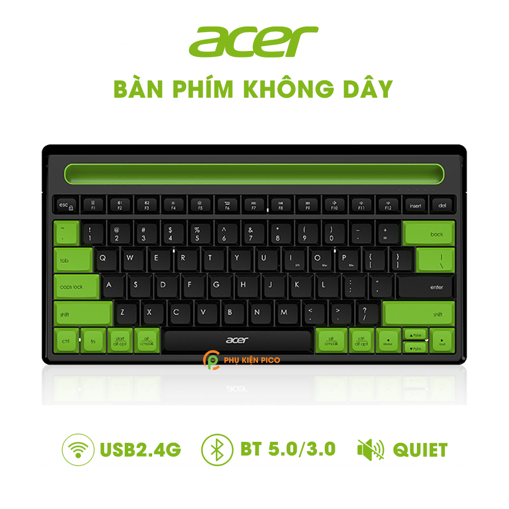 Bàn phím không dây - Bàn phím bluetooth Ipad / Mipad 5 / Bàn phím Máy tính bảng chính hãng Acer