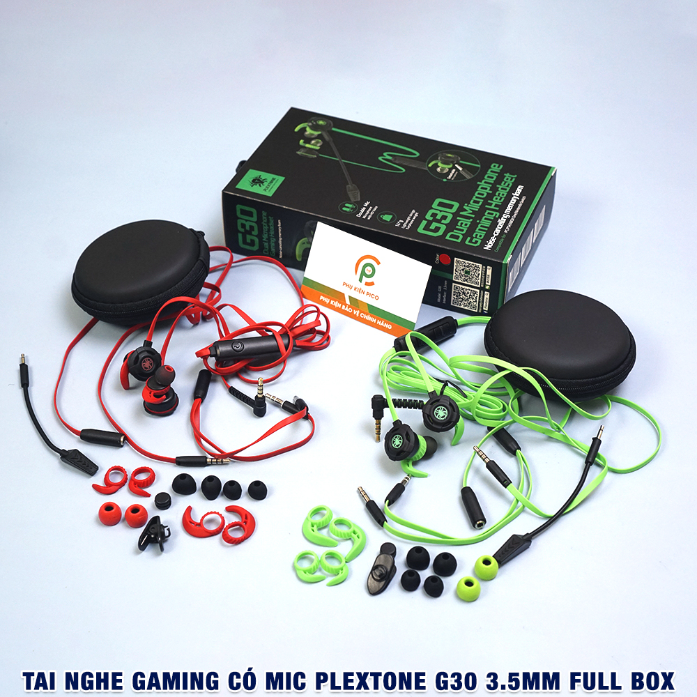 Tai nghe gaming có mic rời Plextone G30 - Tai nghe gaming có dây G30GL Plextone chính hãng