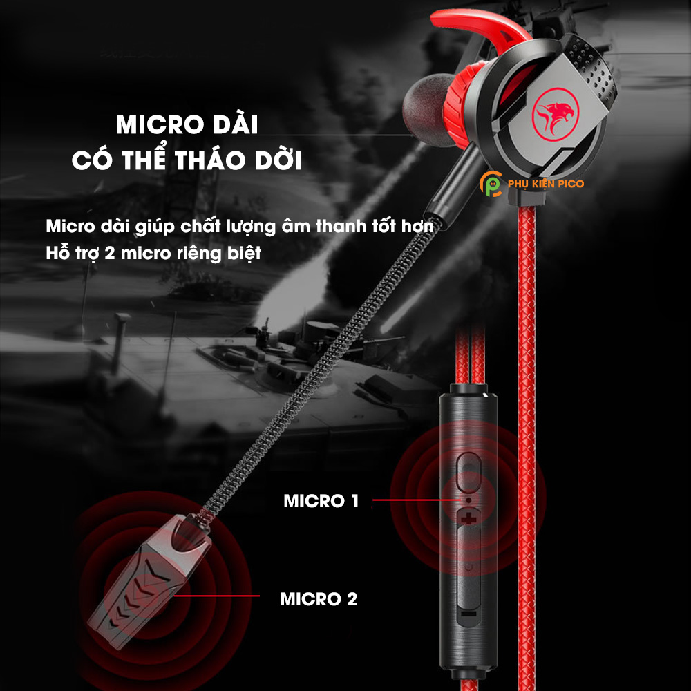 Tai nghe gaming có mic rời xMOWi RX3 Pro - Tai nghe gaming có dây Plextone MOWI RX3 Pro