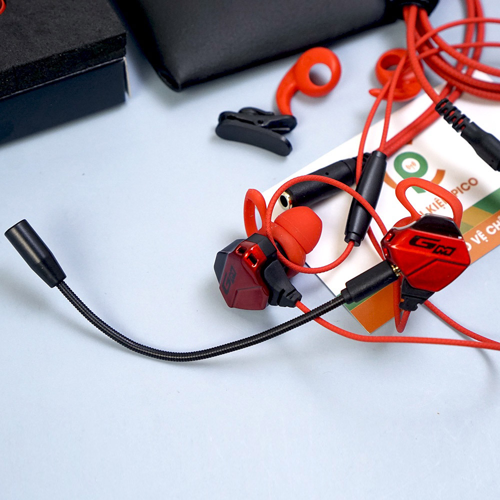 Tai nghe gaming có mic rời G10 Pro / GM-PRO 3.5mm Type C - Tai nghe gaming GM PRO có dây không độ trễ