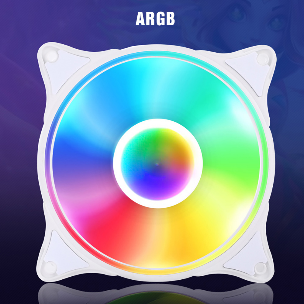 Quạt fan case Halo ARGB Metalfish quạt tản nhiệt PC 12cm sync main Fan Led A RGB máy tính