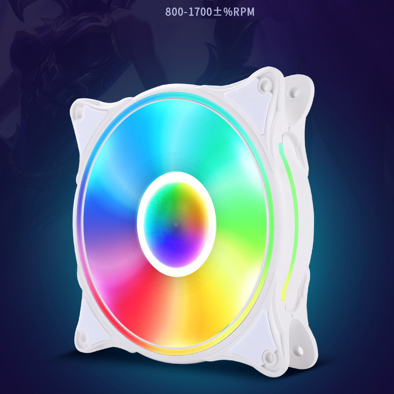 Quạt fan case Halo ARGB Metalfish quạt tản nhiệt PC 12cm sync main Fan Led A RGB máy tính