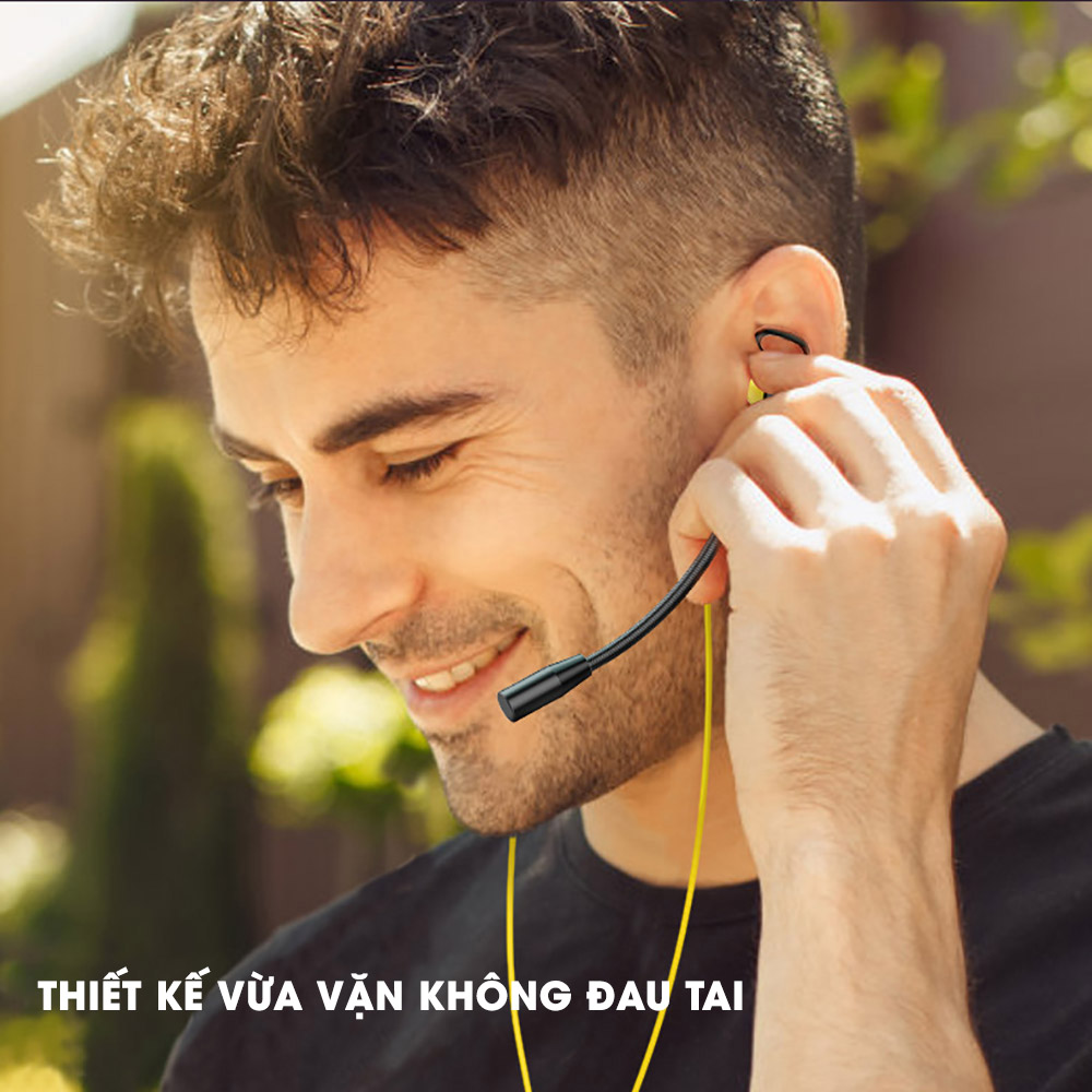 Tai nghe gaming có mic rời G56 3.5mm - Tai nghe gaming có dây G56 Dual driver