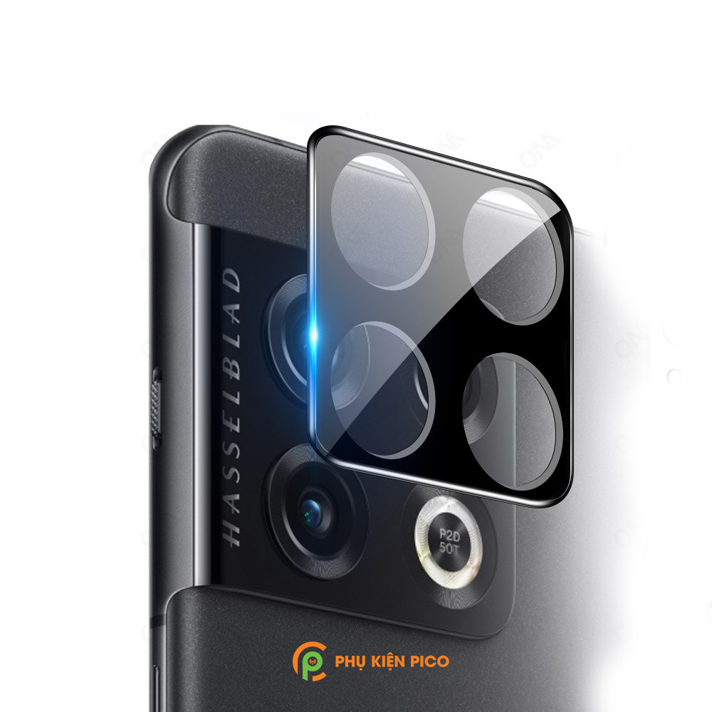 Dán camera Oneplus 10 Pro thấu kính nổi 3D độ cứng 9H trong suốt