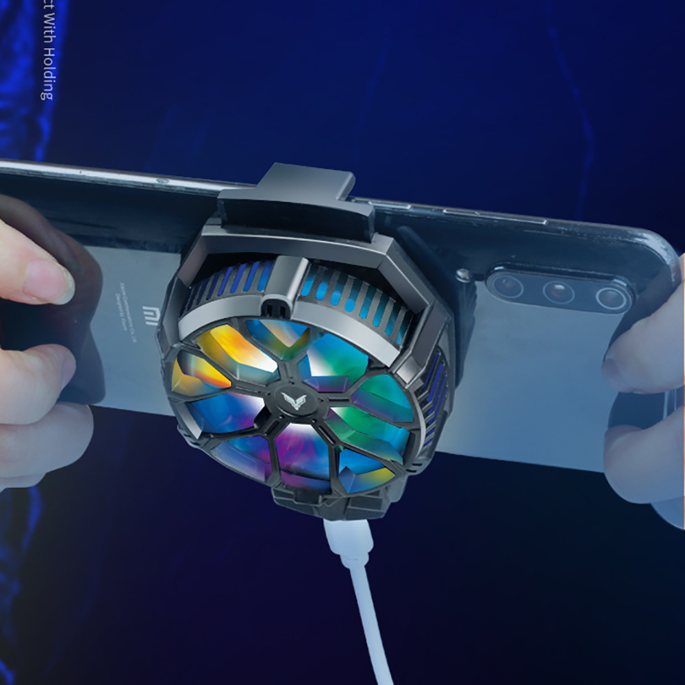 Quạt tản nhiệt điện thoại FY01 sò lạnh chống giật lag khi chơi game, livetream