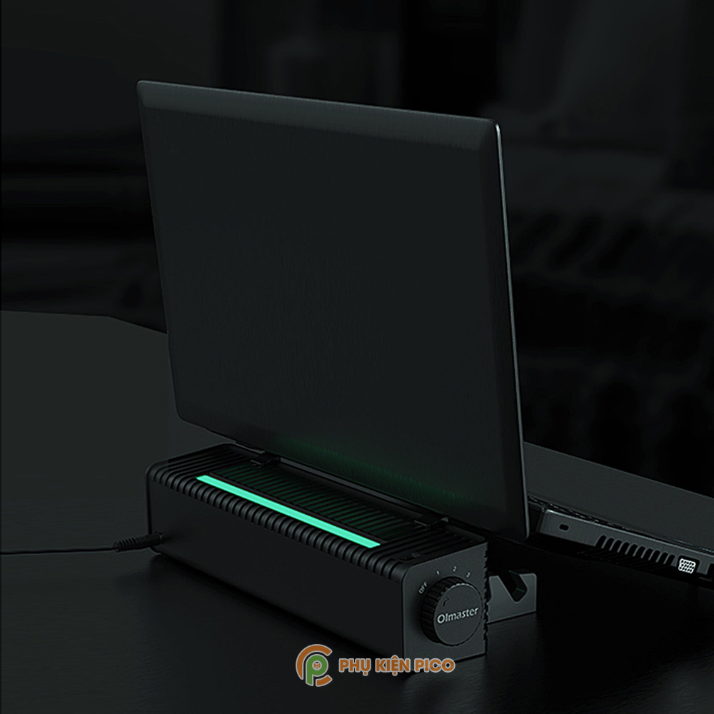 Giá đỡ quạt tản nhiệt Laptop Macbook Surface Book Pro - Đế tản nhiệt Latop máy tính gió mạnh X2 Gaming