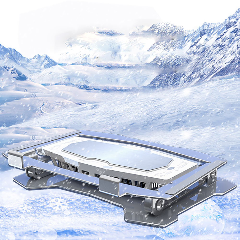 Quạt tản nhiệt Ipad laptop máy tính bảng X15 - Đế tản nhiệt Macbook sò lạnh - Giá đỡ Surface book pro