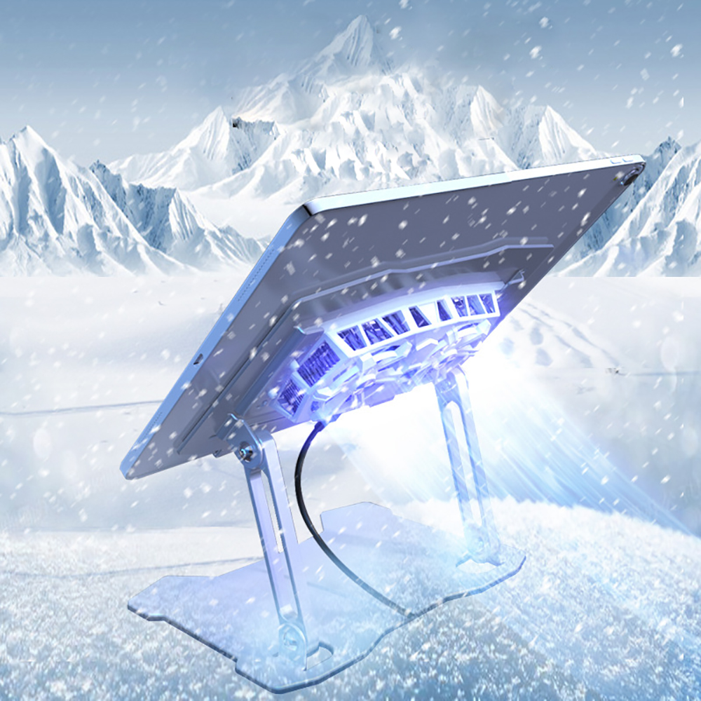 Quạt tản nhiệt Ipad laptop máy tính bảng X15 - Đế tản nhiệt Macbook sò lạnh - Giá đỡ Surface book pro