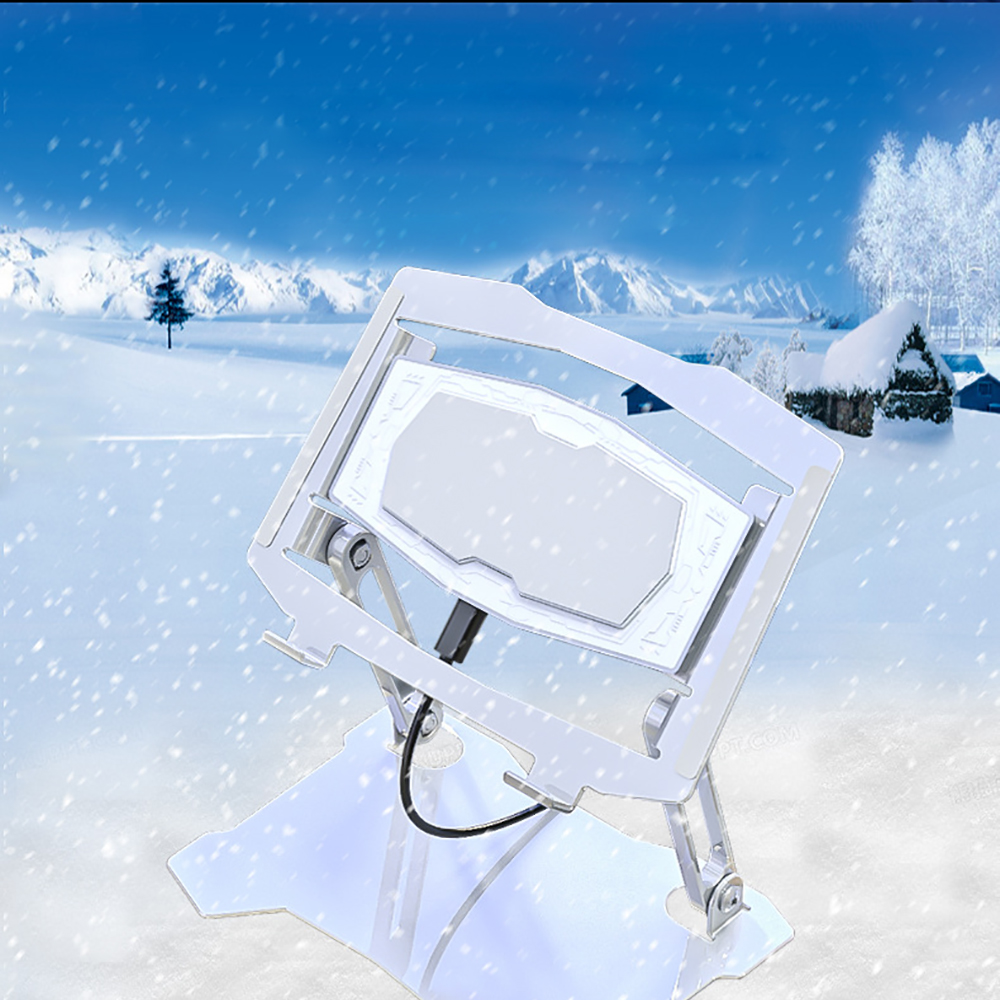 Quạt tản nhiệt Ipad laptop máy tính bảng X15 - Đế tản nhiệt Macbook sò lạnh - Giá đỡ Surface book pro