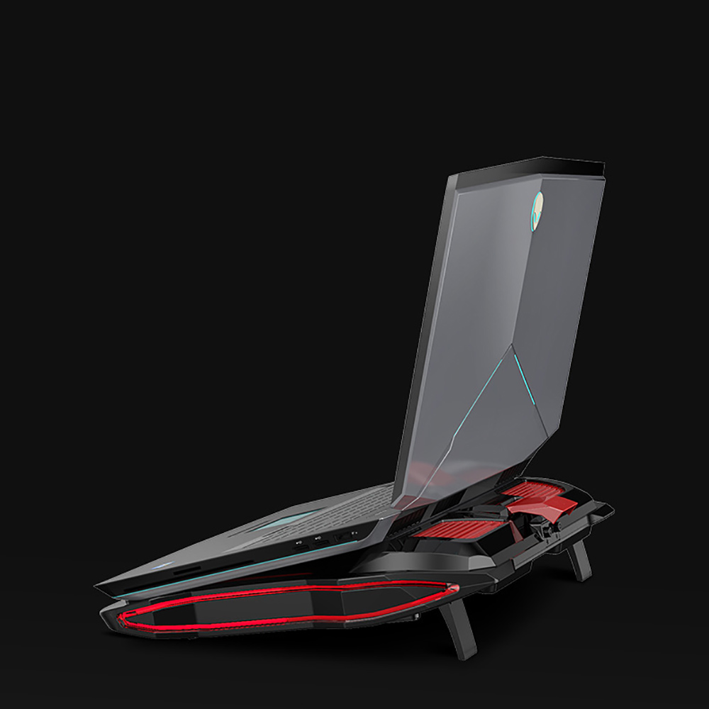 Quạt tản nhiệt Laptop Gaming Pro - Đế tản nhiệt Macbook - Surface book quạt 3000 vòng/phút led RGB Sow Wong Y7000P