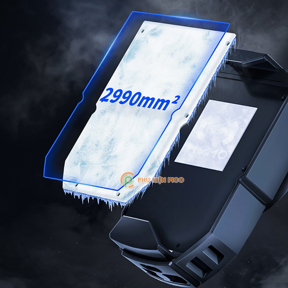 Quạt tản nhiệt điện thoại Memo DLA2 Quạt sò lạnh thế hệ mới Led Gaming RGB