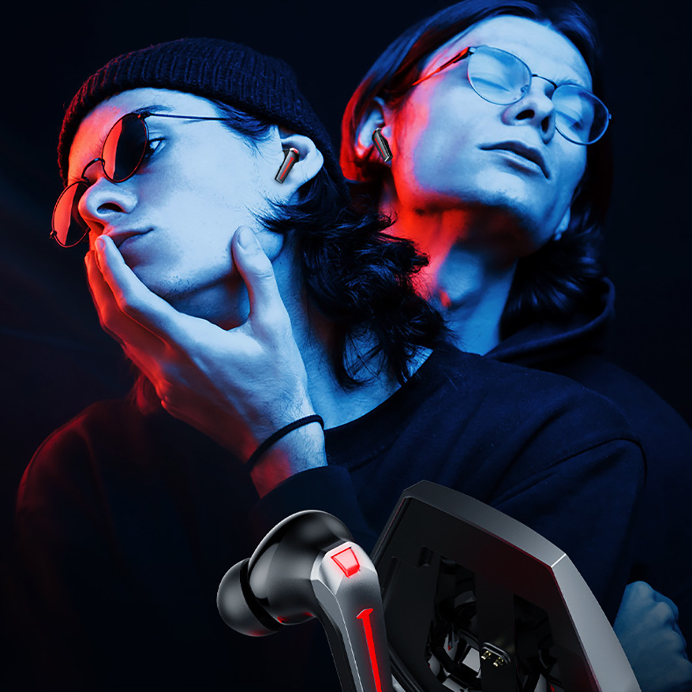 Tai nghe bluetooth PLEXTONE GT10 chống ồn Tai nghe gaming độ trễ thấp 45ms