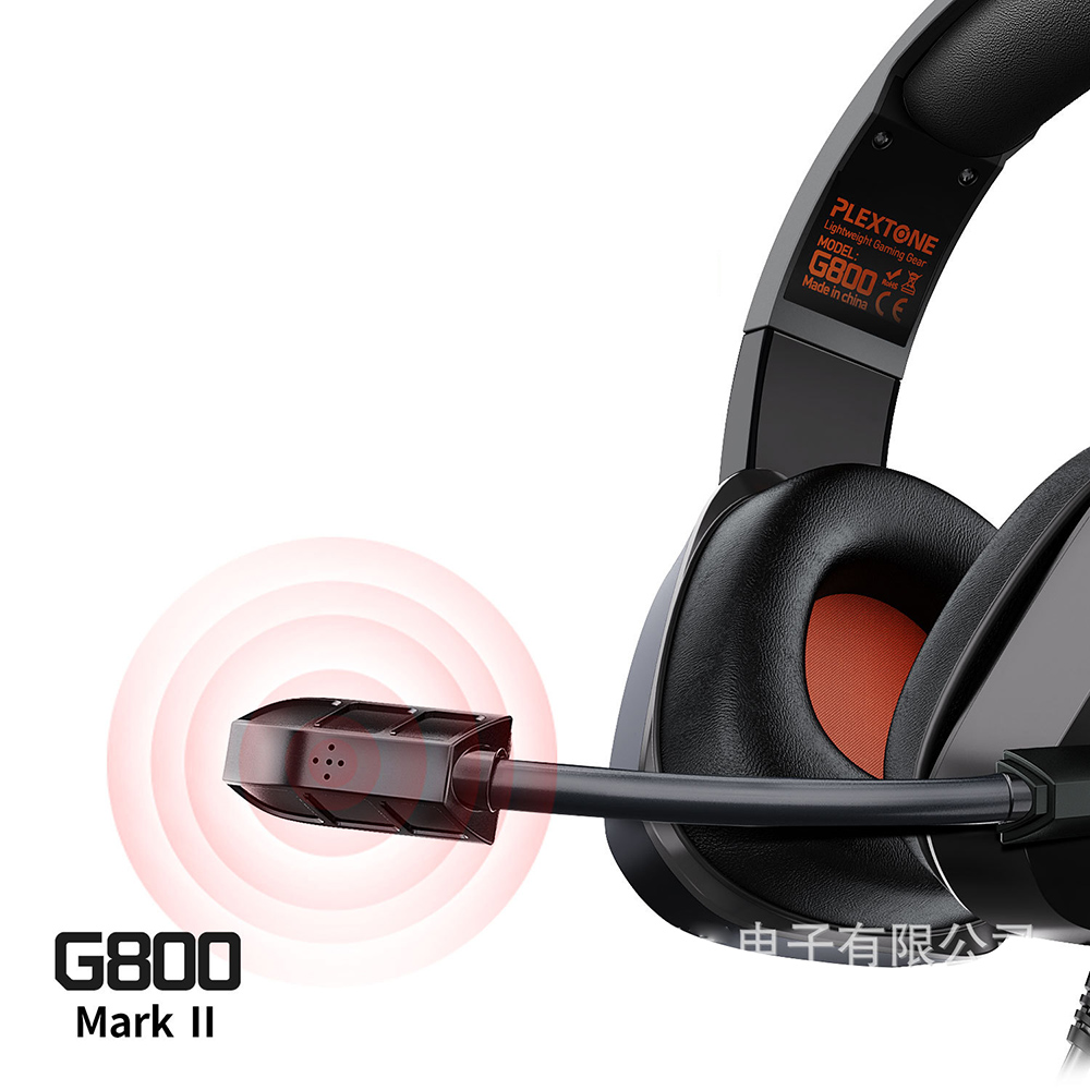Tai nghe chụp tai PLEXTONE G800 chống ồn - Headphone có mic gaming 3.5mm
