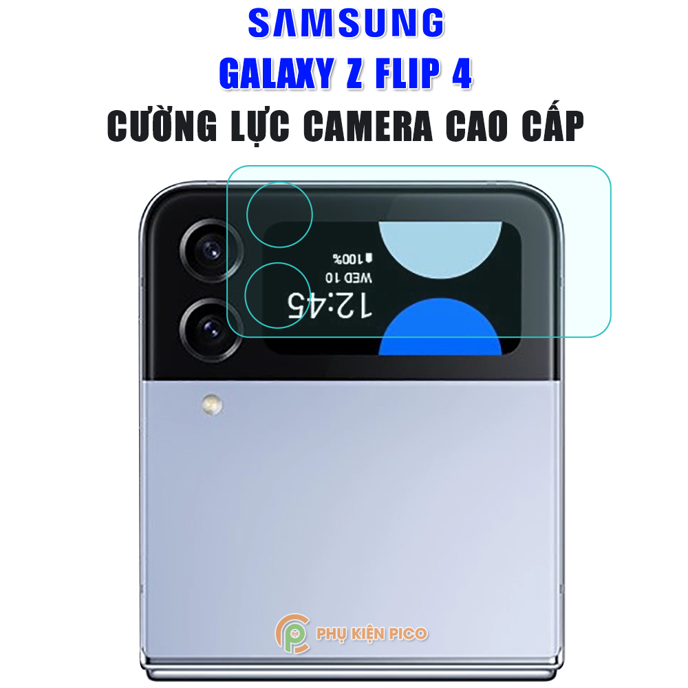 Cường lực camera Samsung Galaxy Z Flip 4 5G độ cứng 9H trong suốt
