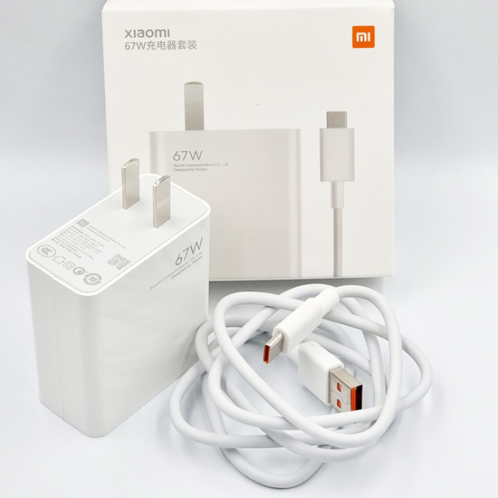 Bộ Sạc nhanh xiaomi 67W USB sang Type C Sạc mọi máy Xiaomi Chính hãng