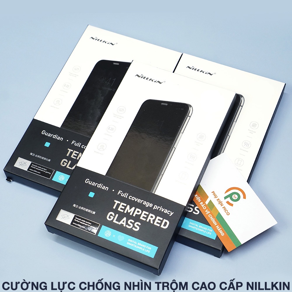 Kính cường lực chống nhìn trộm Iphone 14 Pro full màn hình chính hãng Nillkin