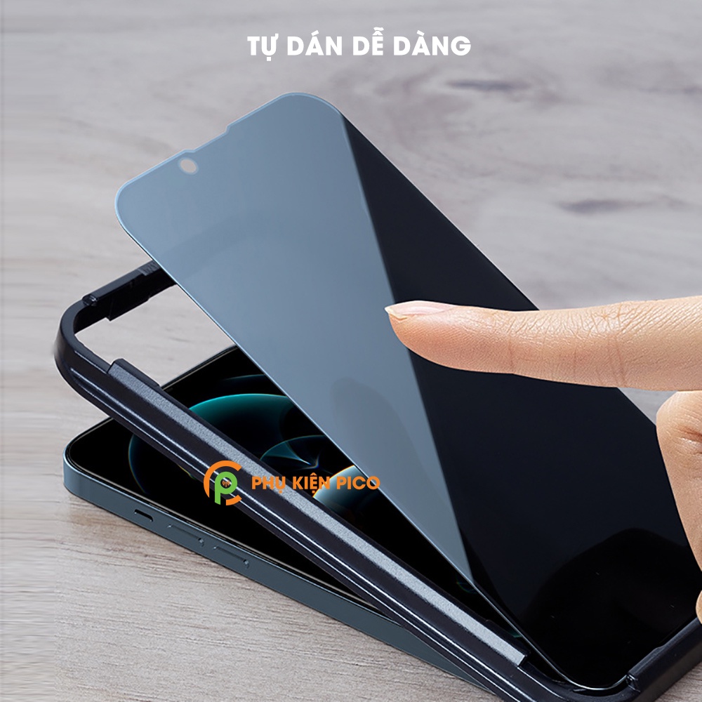 Kính cường lực chống nhìn trộm Iphone 14 Pro full màn hình chính hãng Nillkin