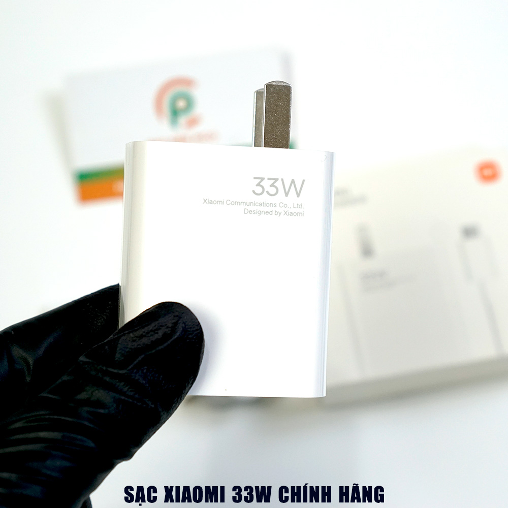Bộ Sạc nhanh xiaomi 33W USB sang Type C Sạc mọi máy Xiaomi Chính hãng