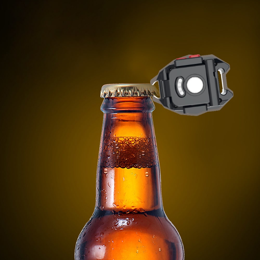 Đèn Led cod mini siêu sáng 5in1 Led Pro Max đa năng có bật lửa Pin sạc USB - Bật lửa Móc Khóa đèn pin mini led đa năng