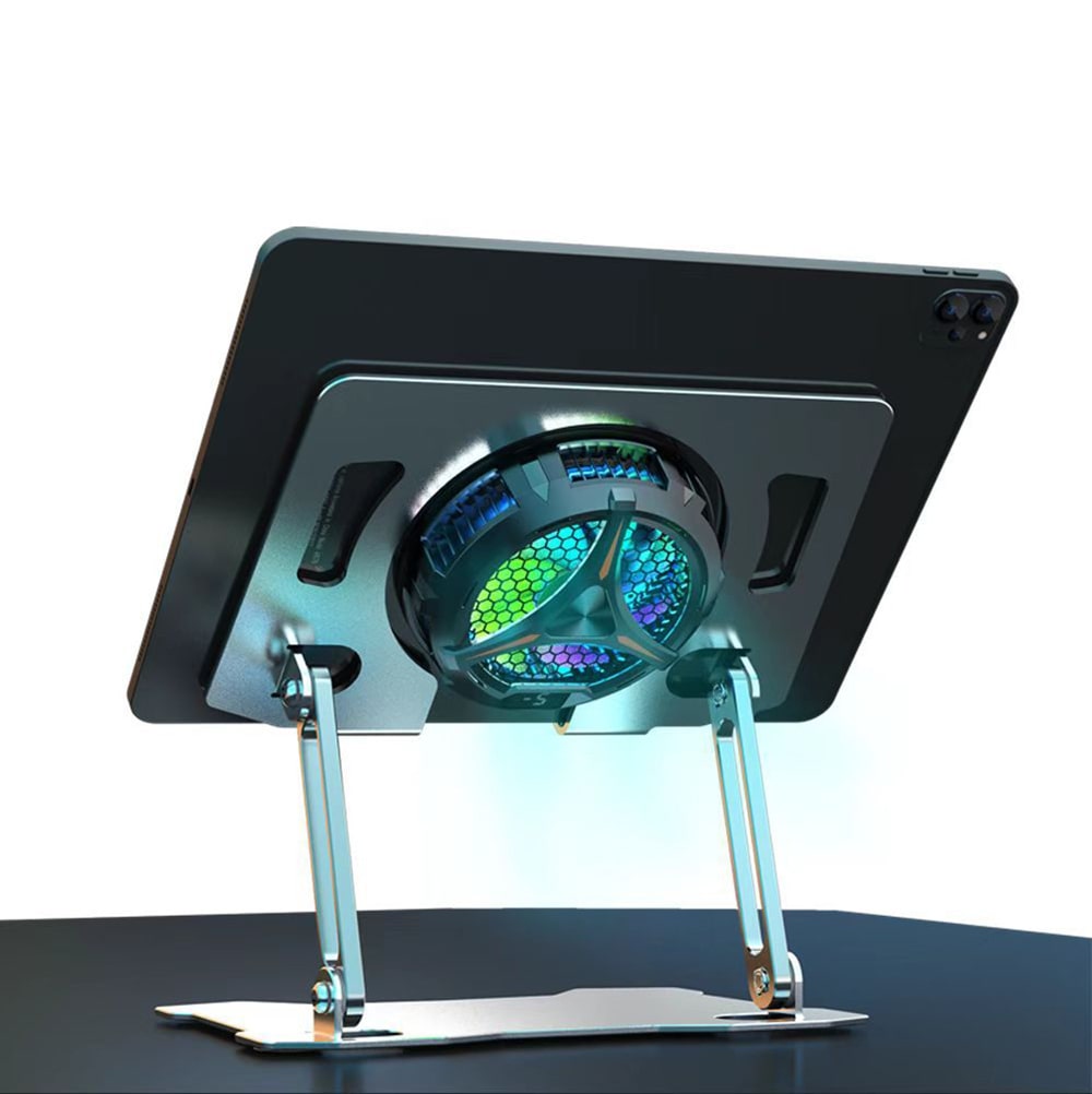 Giá đỡ quạt tản nhiệt máy tính bảng hỗ trợ ipad công nghệ sò lạnh siêu tản cỡ lớn X42