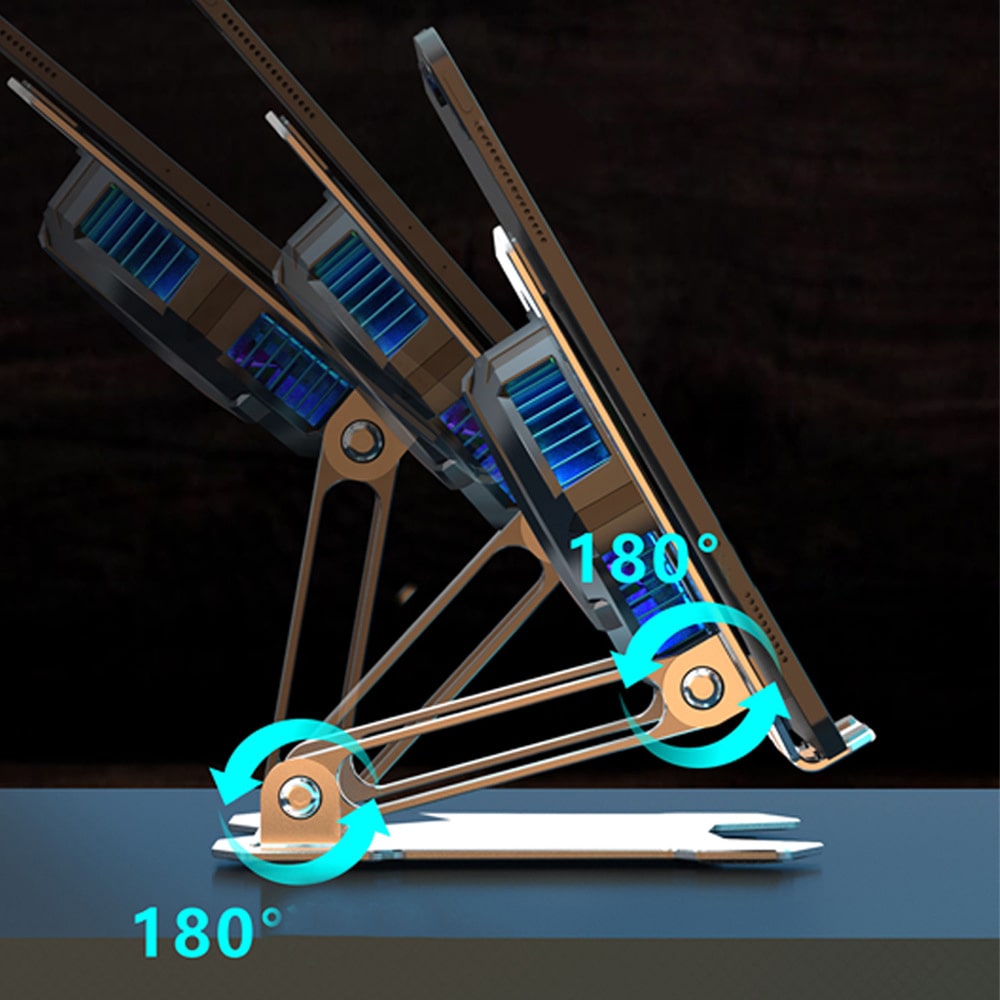 Giá đỡ quạt tản nhiệt máy tính bảng hỗ trợ ipad công nghệ sò lạnh siêu tản cỡ lớn X42