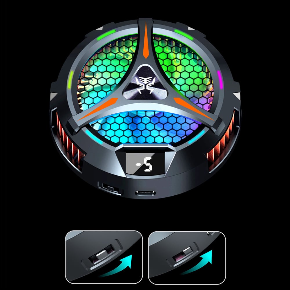 Quạt tản nhiệt máy tính bảng hỗ trợ ipad công nghệ sò lạnh siêu tản cỡ lớn X42 - Tản nhiệt Samsung tab surface