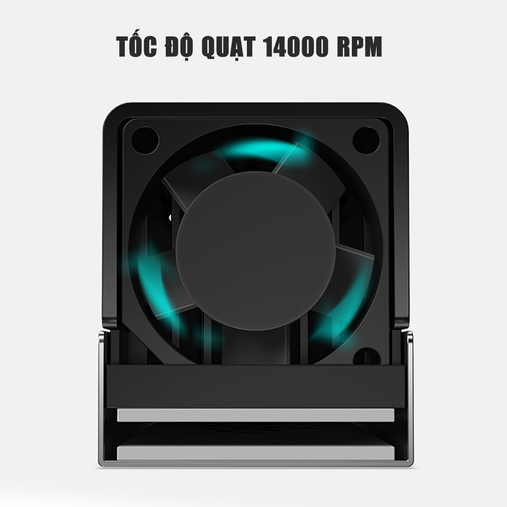 Tản nhiệt ssd M.2 2280 Gen 5 - Quạt tản nhiệt ổ cứng ssd m2 nvme PCIe5.0 Gen 4 tản nhiệt siêu cấp JIUSHARK Pro