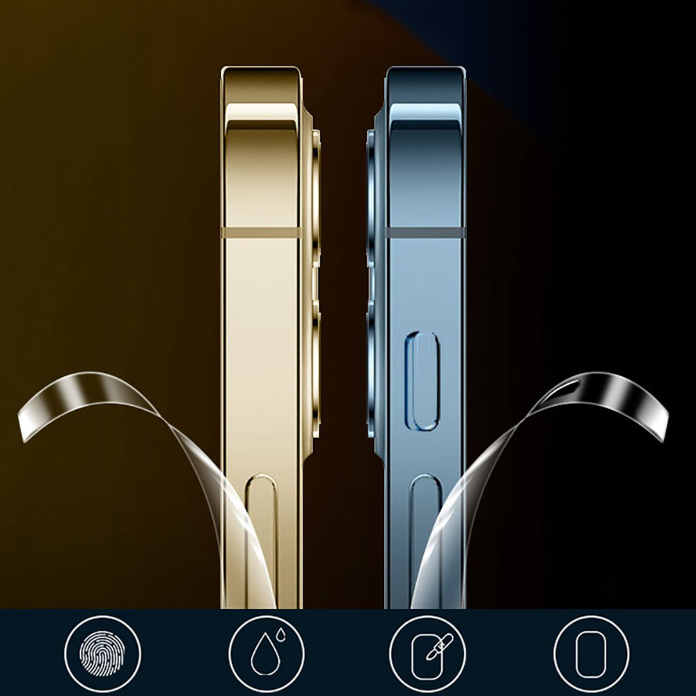 Dán viền Iphone 14 Plus trong suốt PPF tự phục hồi vết xước bộ 2 chiếc