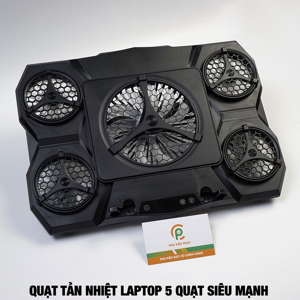 Quạt tản nhiệt laptop máy tính Z18 - Đế tản nhiệt laptop 17 inch - Giá đỡ Surface book pro