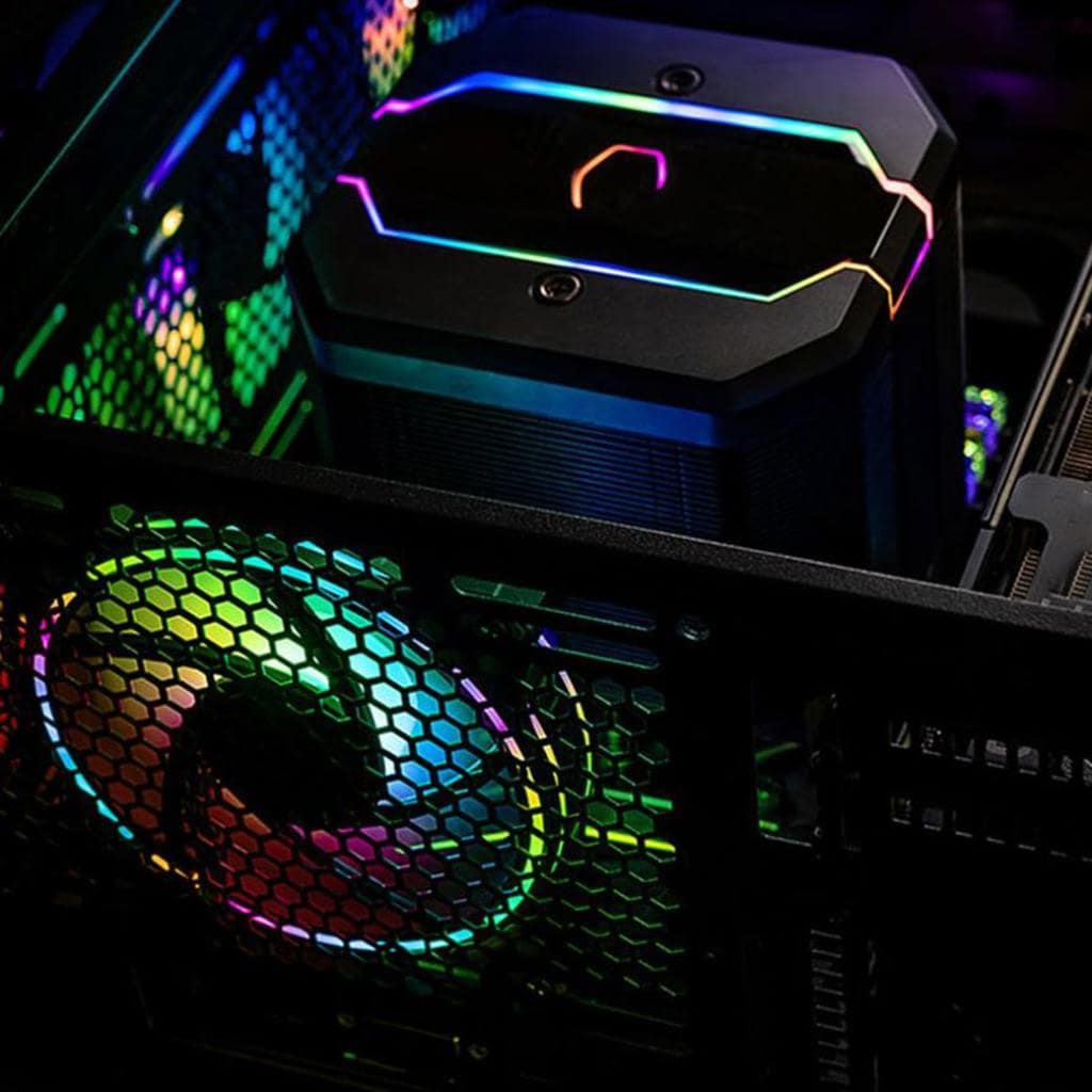 Quạt tản nhiệt fan case 14cm Cooler Master MasterFan MF140 HALO