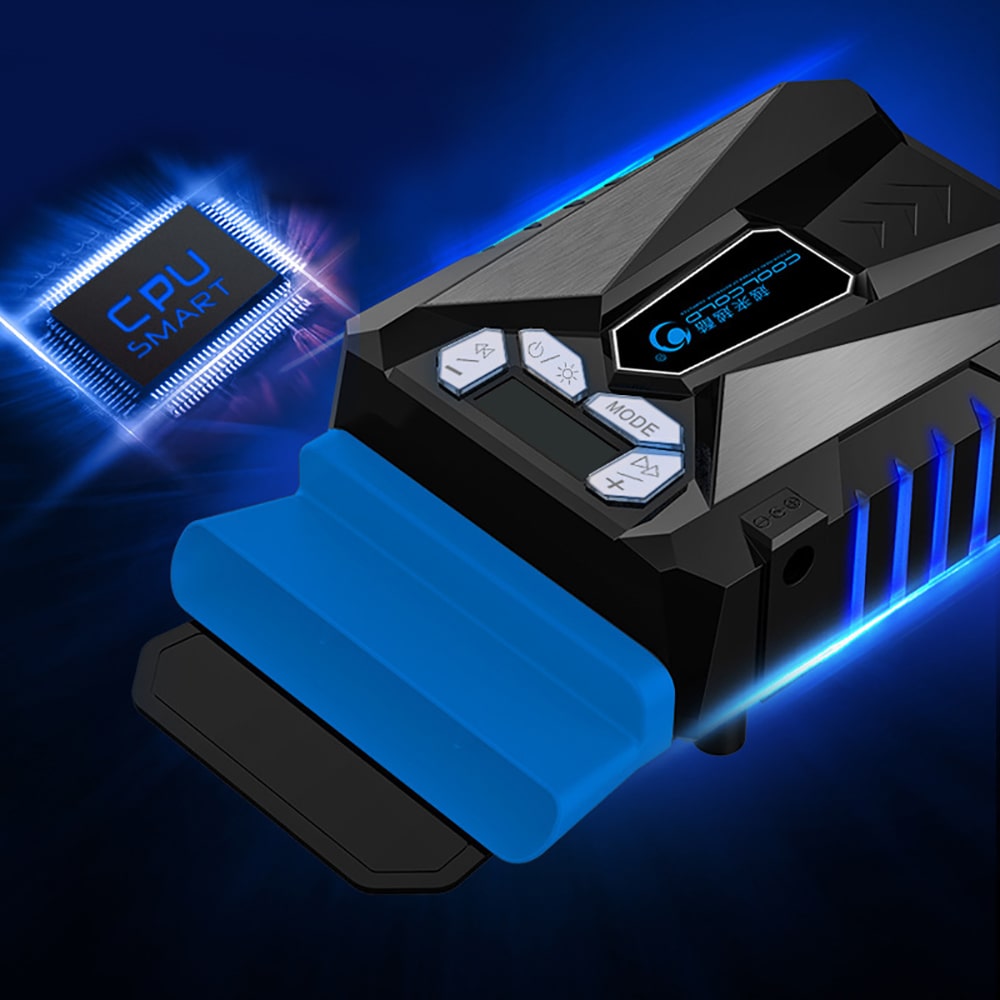 Quạt hút gió tản nhiệt laptop Coolcold - Quạt tản nhiệt máy tính xách tay Cool Cold Ice Troll V5 làm mát cực mạnh