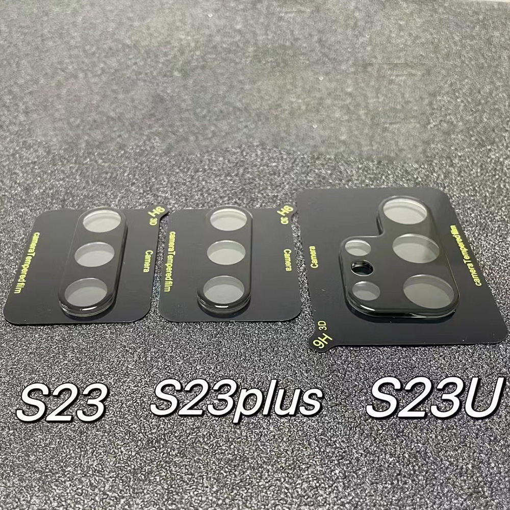 Cường lực camera Samsung Galaxy S23 Plus thấu kính nổi 3D độ cứng 9H trong suốt