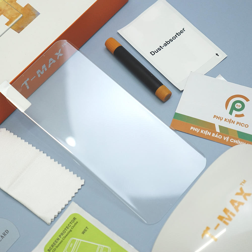 Kính cường lực Oppo Find X6 Pro nhận vân tay màn hình đèn UV cỡ lớn chính hãng T-Max