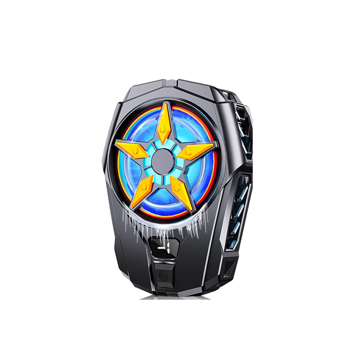 Quạt tản nhiệt điện thoại sò lạnh SL09 màn hình hiển thị nhiệt độ led RGB 2023