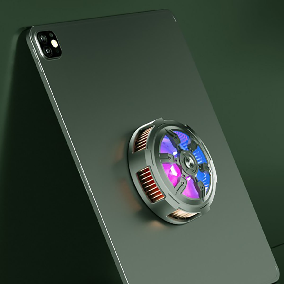 Quạt tản nhiệt máy tính bảng Ipad Piva Icearmor3 X32 tản cỡ lớn sò lạnh màn hình hiển thị nhiệt độ