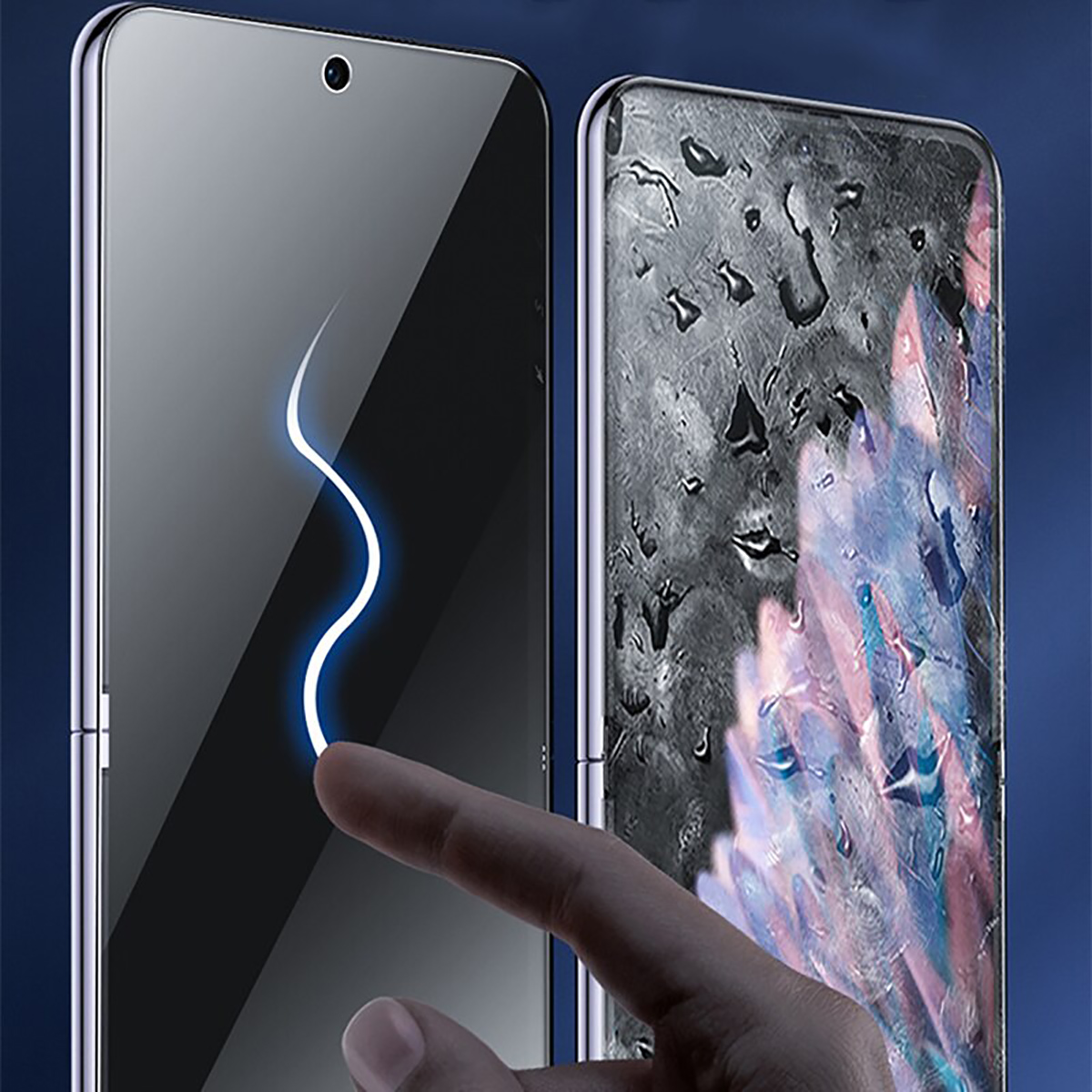 Dán màn hình Oppo Find N2 Flip full màn hình dẻo trong suốt