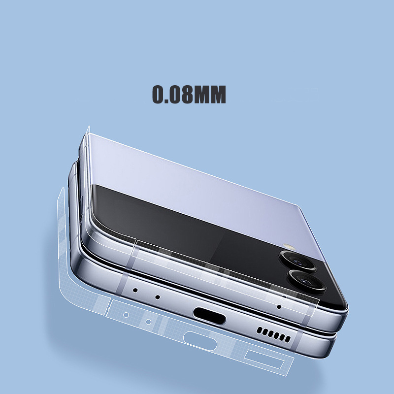 Dán viền Find N2 Flip - Dán bảo vệ khung viền Oppo Find N2 Flip PPF cao cấp dẻo - 2 Bộ