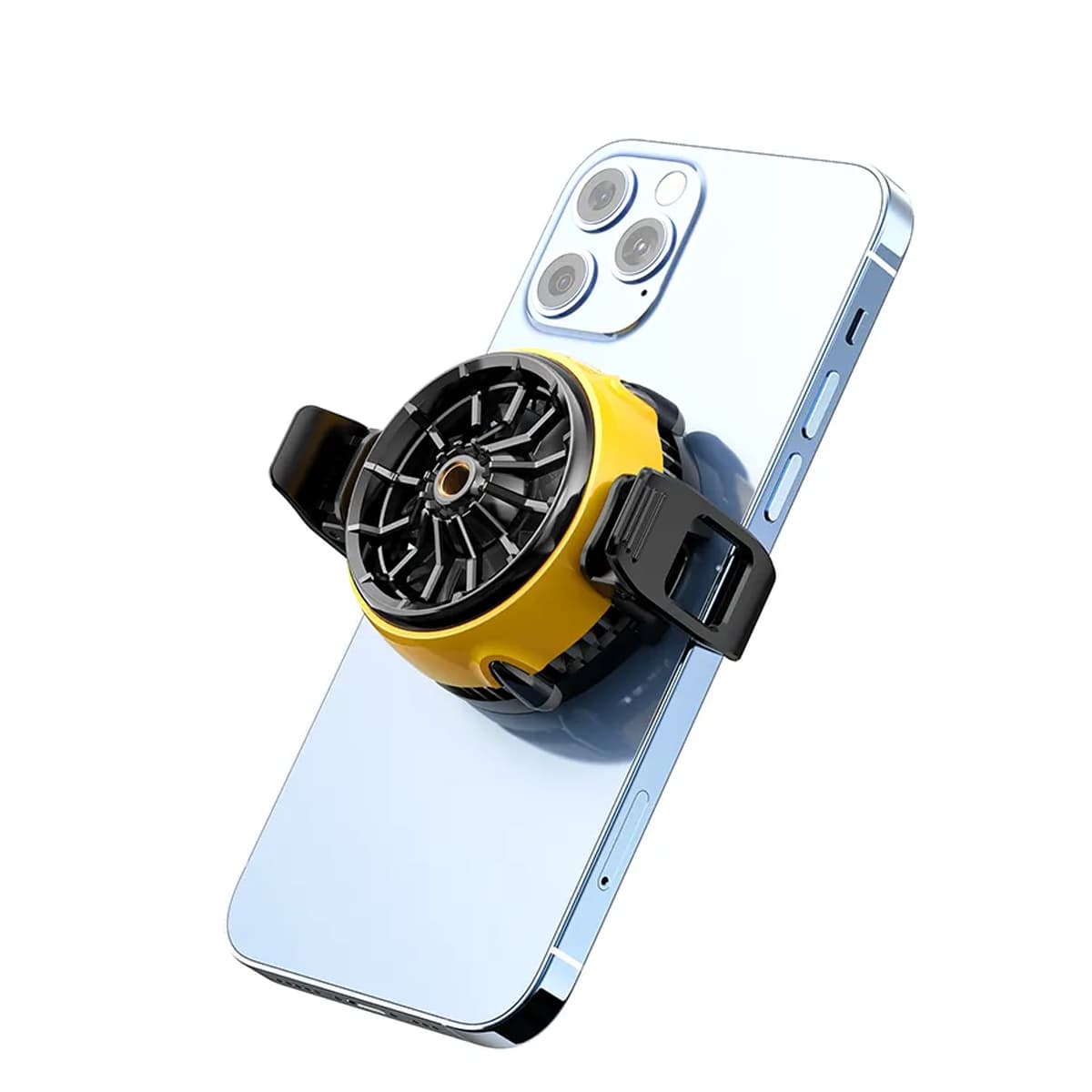 Quạt tản nhiệt điện thoại Memo DLA6 sò lạnh từ tính Led RGB có ngàm hỗ trợ Livestream