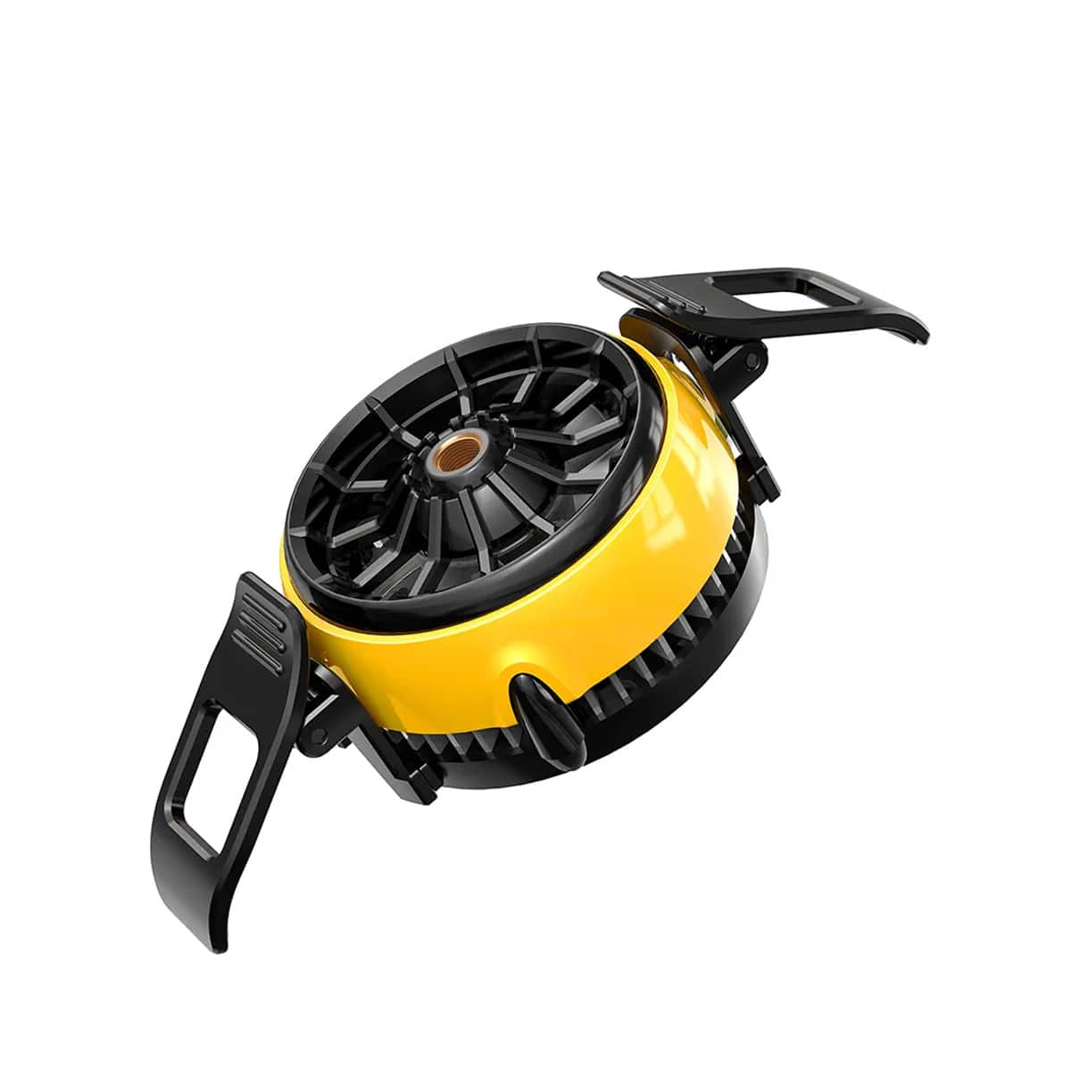 Quạt tản nhiệt điện thoại Memo DLA6 sò lạnh từ tính Led RGB có ngàm hỗ trợ Livestream