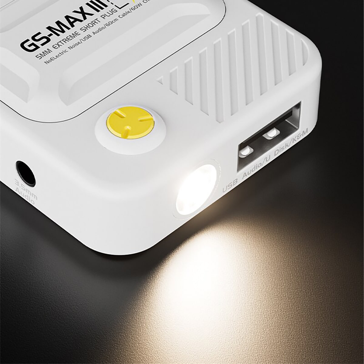 Cáp chuyển đổi tai nghe Plextone Gs Max Pro III Type C sang 3.5mm hỗ trợ ipad vừa nghe nhạc vừa sạc siêu nhanh 60W cắm usb