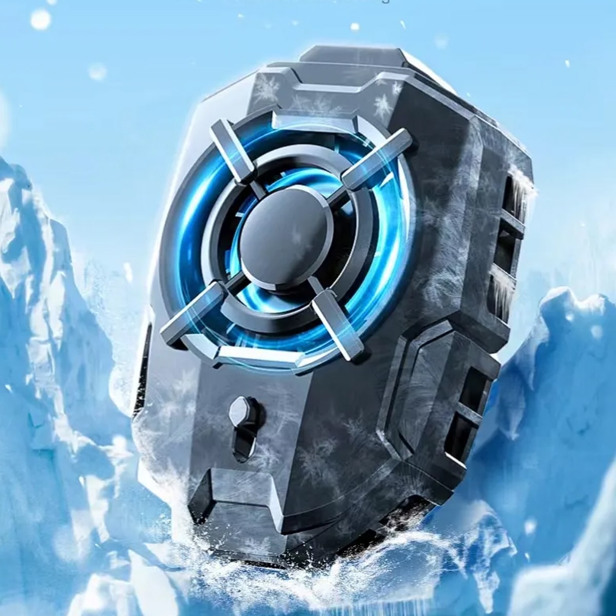 Quạt tản nhiệt điện thoại Memo DLA7 sò lạnh led RGB Gaming