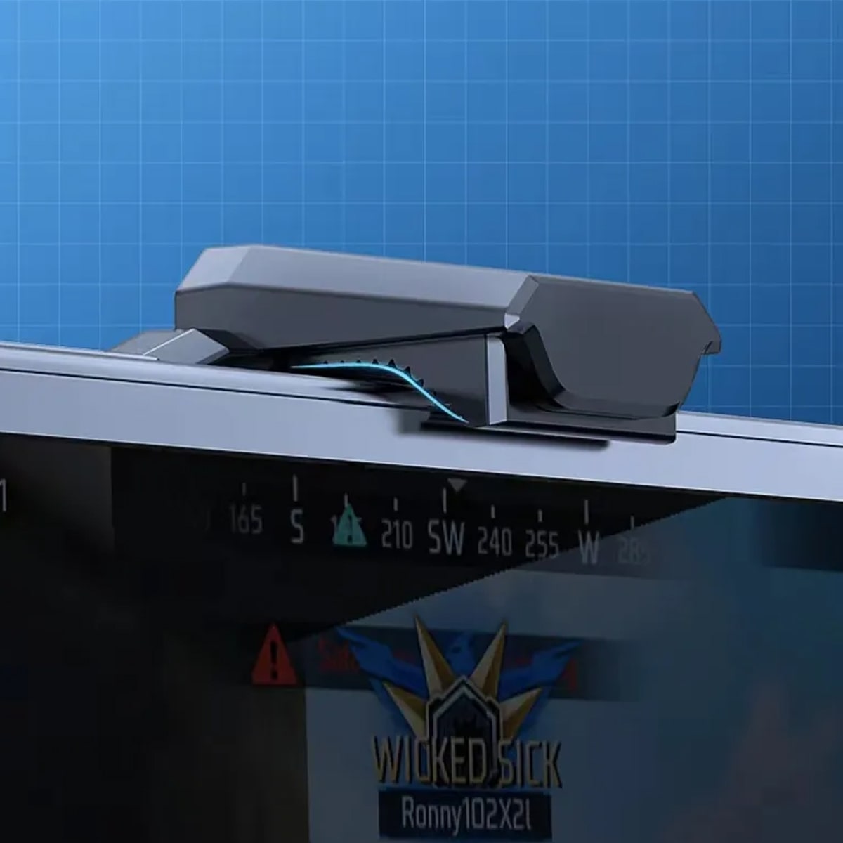 Quạt tản nhiệt điện thoại Memo DLA7 sò lạnh led RGB Gaming