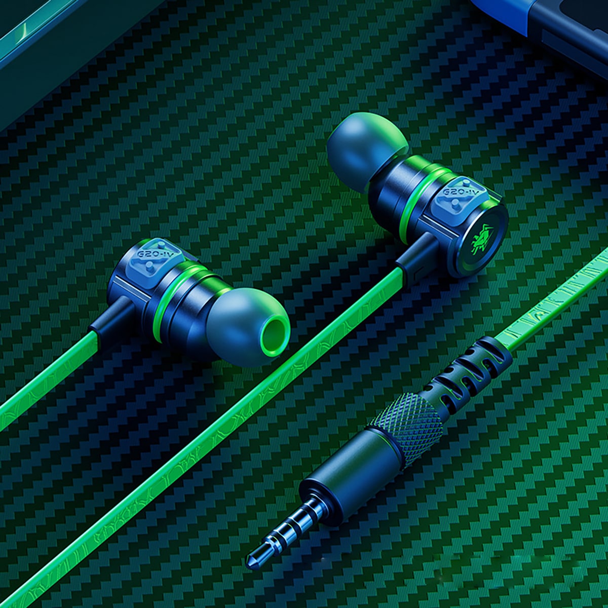 Tai nghe có dây gaming Plextone G20 Mark IV 3.5mm + Type C - Tai nghe PUBG game có mic chống ồn