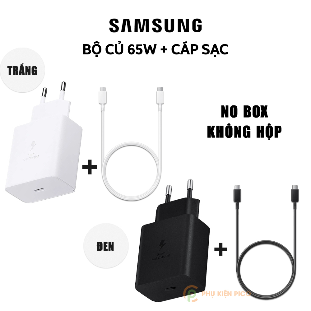 Củ sạc nhanh Samsung 65W chính hãng NoBox