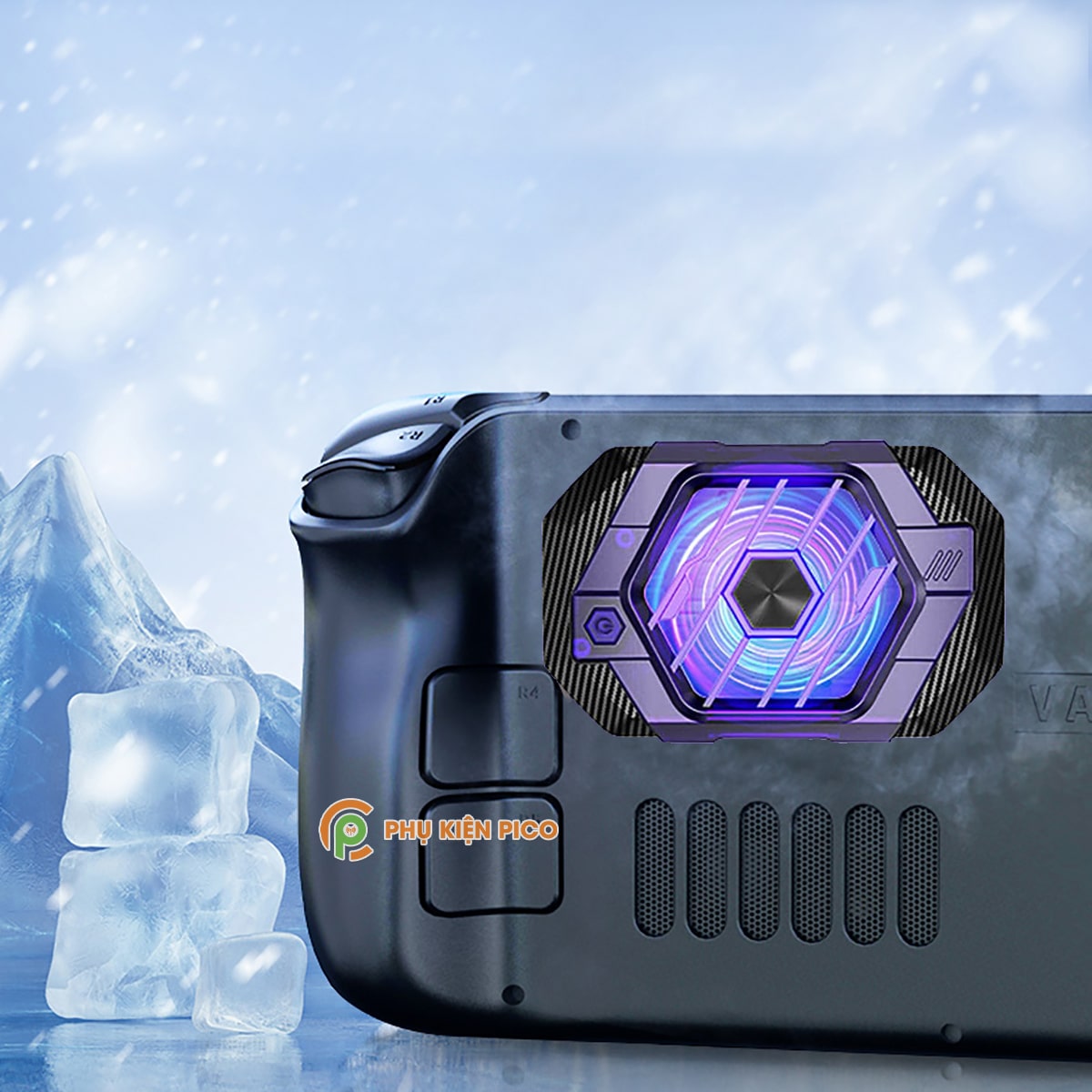 Quạt tản nhiệt máy chơi game Steam Deck Nintendo Switch sò lạnh từ tính X65