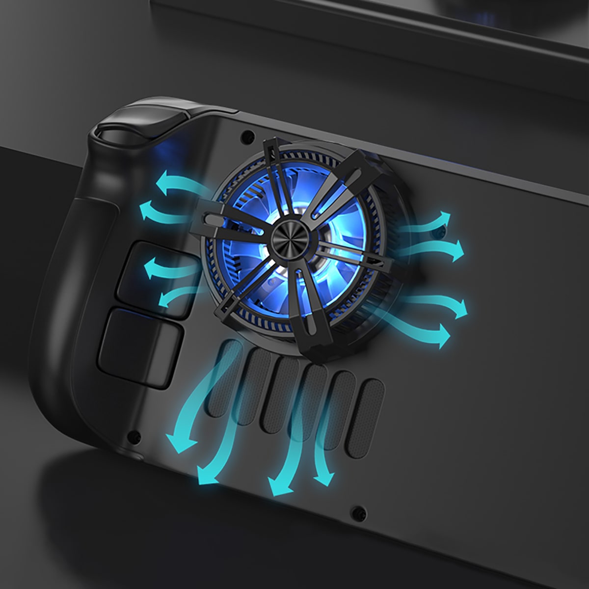 Quạt tản nhiệt máy chơi game Steam Deck Nintendo Switch sò lạnh từ tính X12 Plus