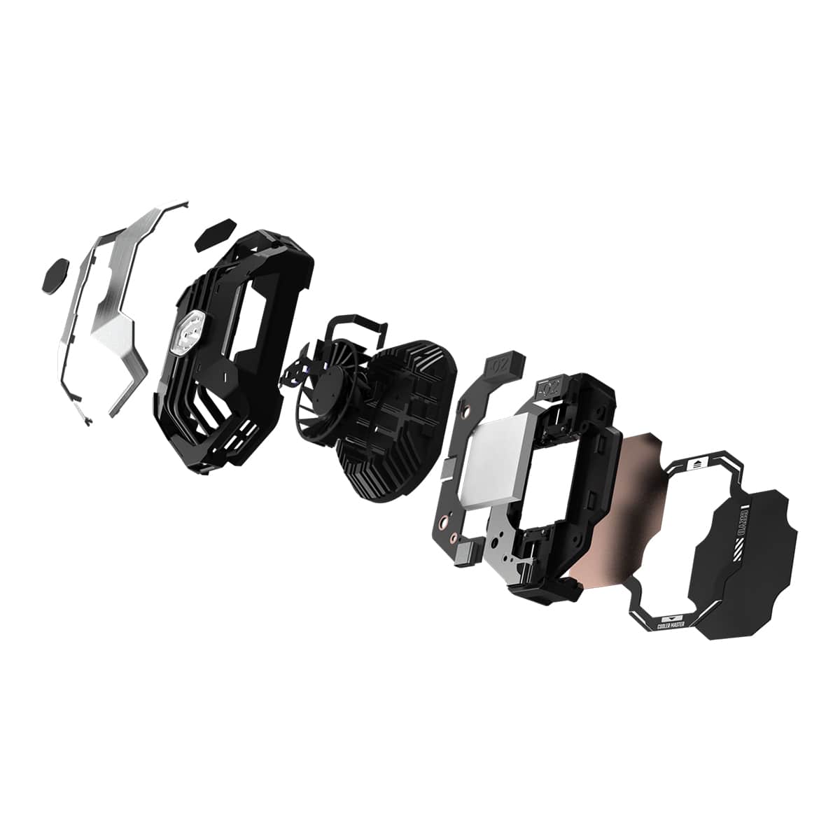 Quạt tản nhiệt điện thoại Cryo Phone Cooler sò lạnh chính hãng Cooler Master led RGB