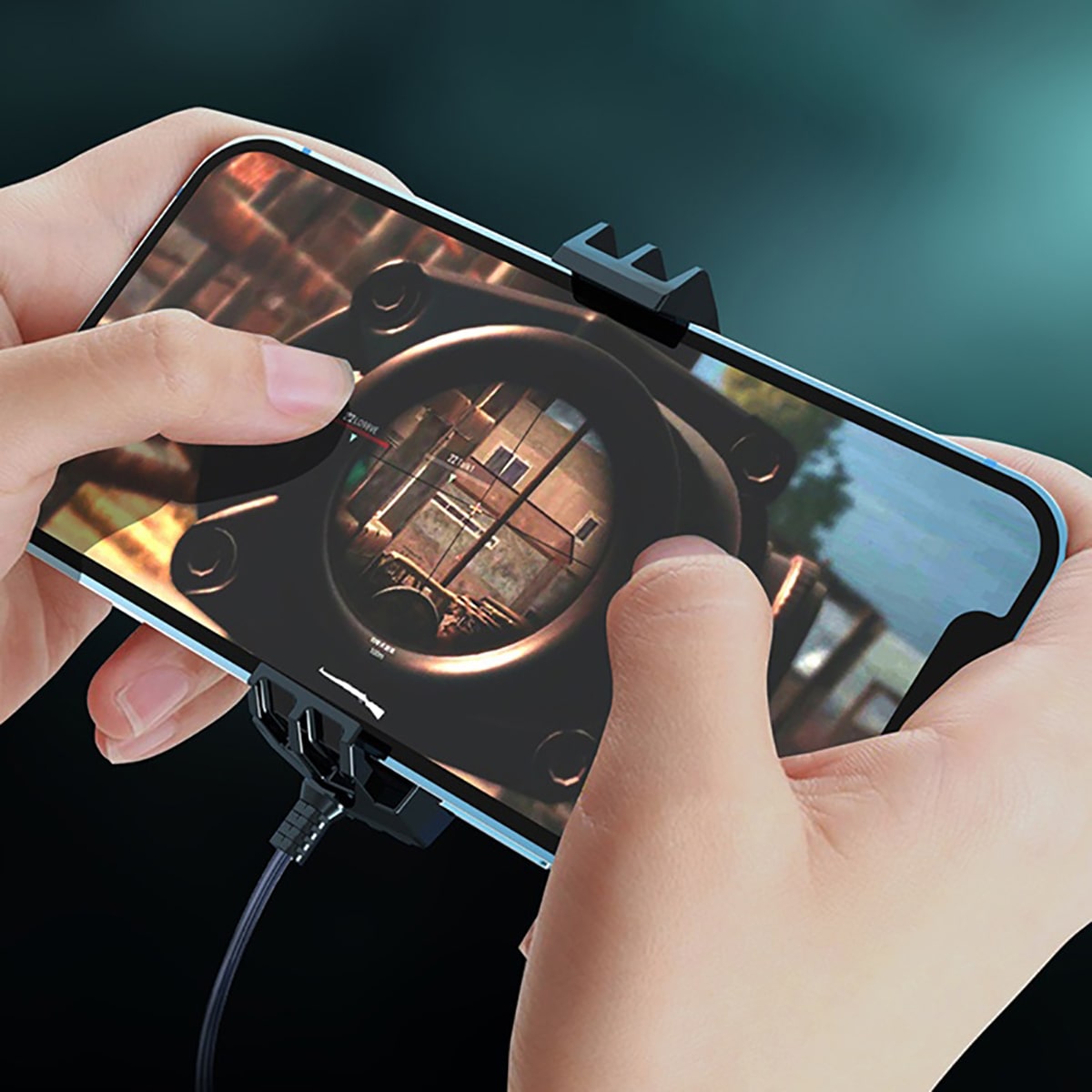 Quạt tản nhiệt điện thoại G6 quạt siêu rẻ - Quạt gió làm mát nhanh sạc trực tiếp chơi game pubg freefire liên quân mobile